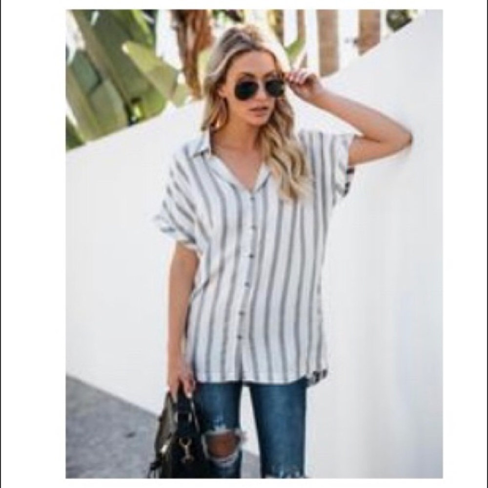 Button Down Tunic/Blouse - image 3